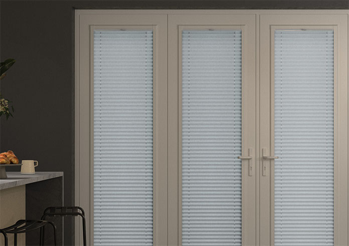 Pleated (Blackout), Pearl White - Perfect Fit Blind - Image 5